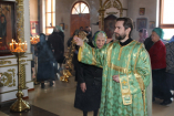 20-Архиерейское богослужение на праздник Входа Господня в Иерусалим  в Андреевском кафедральном соборе г.Усть-Каменогорска